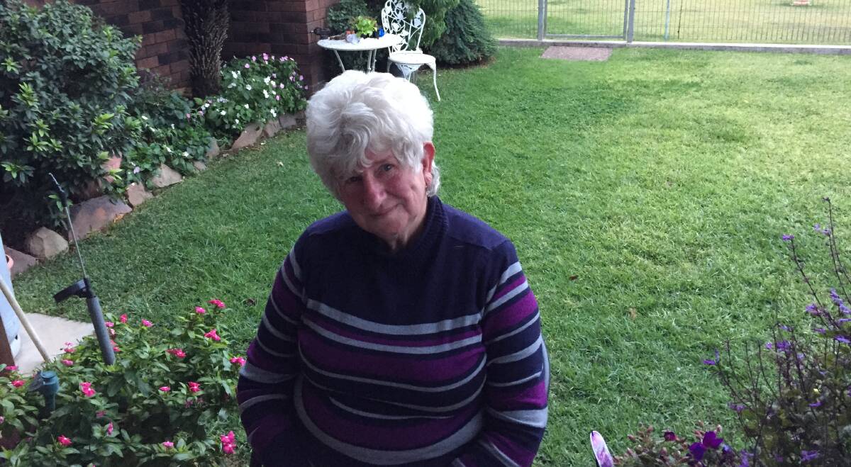 IMPORTANT ROLE: Robyn Lawrence at her home in Scone on Monday afternoon.