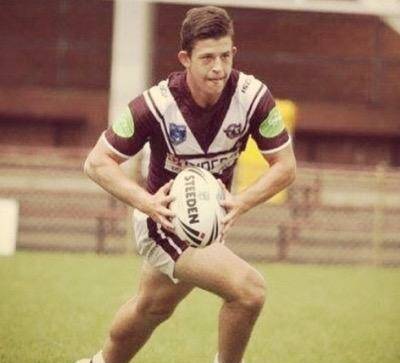 TALENT: Manly's Cade Cust has been named in the club's Holden Cup side for this weekend's clash against the Warriors.