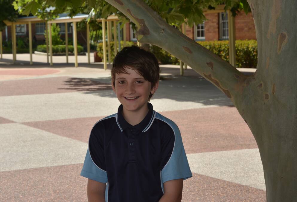 GREAT EXPERIENCE: Scone Public School's Noah Petersen took part in the state debating championships.