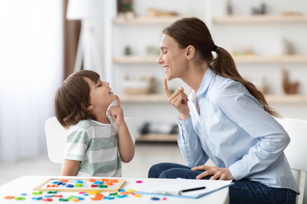 Learn how to how to ascertain if it's high time for speech therapy. Picture Shutterstock
