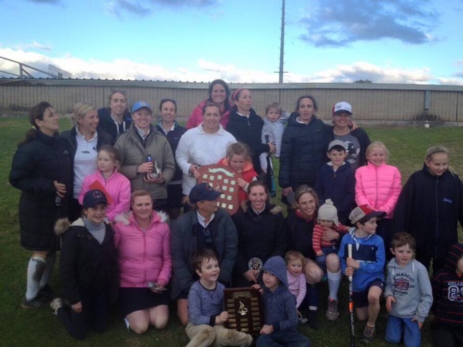 PREMIERS: Women's A Grade winners Willow Tree Hotel who beat Royal Hotel 2-1 in a tight encounter.