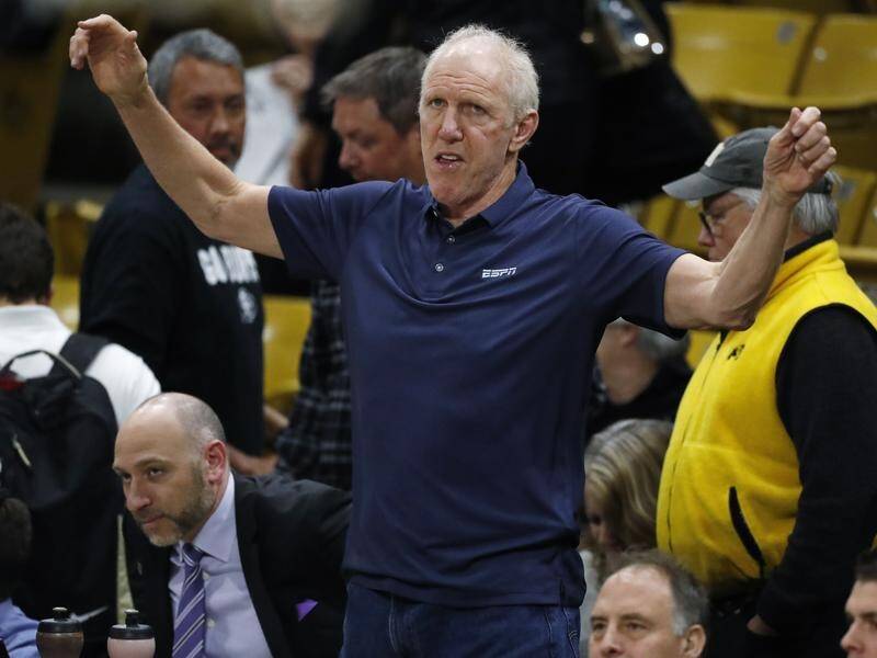 Former NBA star Bill Walton overcame a stuttering problem to become a beloved broadcaster. (AP PHOTO)
