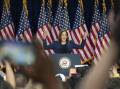 Vice President Kamala Harris has told a rally the "path to the White House goes through Wisconsin". Photo: AP PHOTO