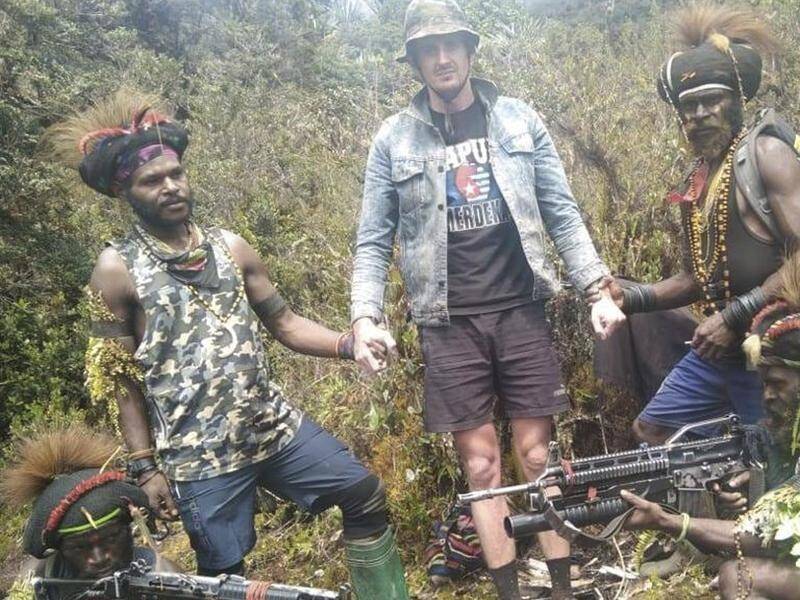 Separatist rebels in Papua's central highlands are holding New Zealand pilot Phillip Mehrtens. (AP PHOTO)